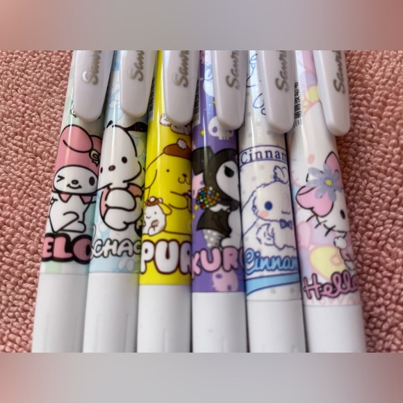 Hello Kitty Brand New Set of 6 gel pens - Picture 2 of 5